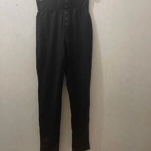 Black Skinny Jumpsuit